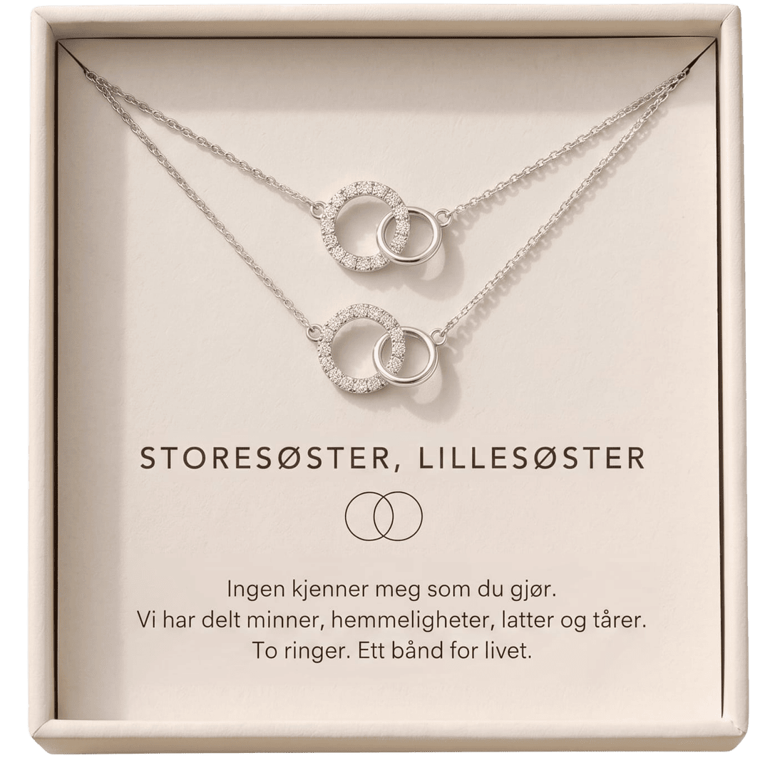 Systerkortet ger orden, halsbandet bär dem